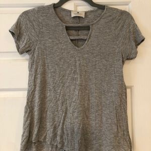 Gray top